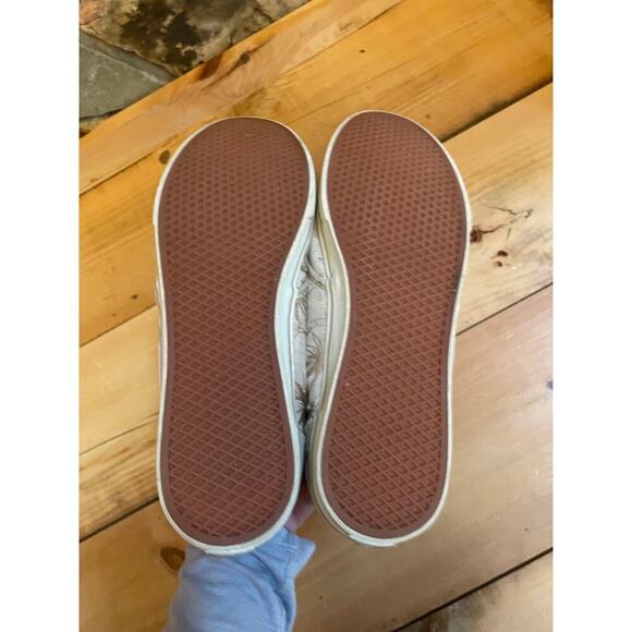 VANS Off The Wall Golden Metallic Palm Tree Sneakers - Size 10. womens - Picture 4 of 5